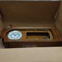 AYRELY 36IN Big Grandfather Vintage Wall Clock with Pendulum and Chime, Hour/Quarter-Hour Chime, Ash Wooden Frame, Large Vintage Wall Clock for Living Room,Home Decor Gift (Walnut)