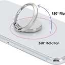 OtterBox Symmetry Series Slim Case for iPhone Xs MAX + Phone Ring Holder Kickstand with Degree Rotation - Bundle - Love Triangle