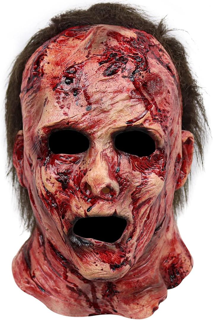 Scary Mask Horror Bloody Halloween Masquerade Cosplay Creepy Party Accessories