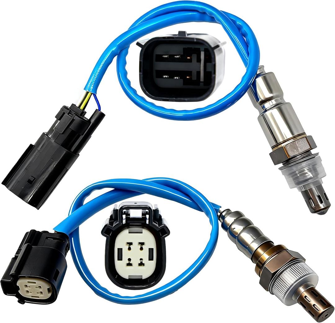 2 pcs Upstream & Downstream Oxygen Sensor 234-5038 234-4490,Compatible with Ford Escape 2.5 L4 A/T(12-11)/Escape 2.5 L4 XLT(12-11)/Escape 3.0 V6(12-11)/Explorer 3.5 V6(15-13)/F-150 3.7 V6(14-11)