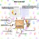 GOLDEN SMILE Pet Memorial Embroidery Kit | Personalized Pet Name & Date for Loss of Pet | Fun Needlework Starter Set for Adult Beginners | Includes 2-in-1 Hoop, Threads, Needles & More