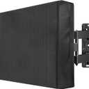 Mounting Dream Outdoor TV Cover Weatherproof with Bottom Cover for 60-65 inch TV, Waterproof and Dustproof TV Screen Protectors with Remote Control Pocket for Outside LED, LCD, OLED Flat Screen TVs