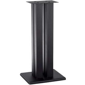 Monolith 24 Inch Speaker Stand (Each) - Supports 75 lbs, Adjustable Spikes, Compatible With Bose, Polk, Sony, Yamaha, Pioneer and others, Black