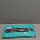 Wireless Keyboard and Mouse Combo, RGB Backlit, Rechargeable & Light Up Letters, Full-Size, Soft Typing, Sleep Mode, 2.4GHz Quiet Keyboard Set for Mac, Windows, Laptop, PC, Trueque (Purple)