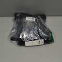 Calvin Klein Women's Monogram Logo Crewneck Sweatshirt (Large, Black)