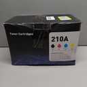 210A Toner Cartridges 4 Pack Color Laser jet Pro MFP 4301fdw Compatible for HP 210A 210X Toner Cartridges Replacement HP210A HP210X for Color Laser Pro 4201dw 4201dn MFP 4301fdn 4301fdw 4301dw Printer (210A-1 Black, 1 Cyan, 1 Magenta, 1 Yellow)