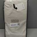 100% Blackout Shield Linen Blackout Curtains for Bedroom 96 Inches Long, Back Tab/Rod Pocket Living Room Drapes, Thermal Insulated Blackout Curtains 2 Panels Set, 50" W x 96" L,Cream