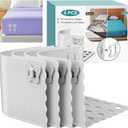 4 PCS Fitted Sheet Holder,Sheet Holders Keep Sheets Firm & Tight,Bed Sheet for Corners with Anti-Slip Lock Clips,Bed Sheet Straps for Lateral Sleepers and Restless Partners,Secure Fit on Mattress