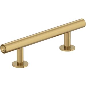 Amerock BP37390CZ | Champagne Bronze Cabinet Pull | 3 in (76 mm) Center-to-Center Cabinet Handle | Radius | Drawer Pull | Kitchen Cabinet Handle | Furniture Hardware