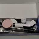 Bomves Electric Spin Scrubber, Cordless Cleaning Brush Scrubber for Home, 8 Replaceable Brush Heads-90Mins Work Time, 3 Adjustable Size, 2 Speeds for Bathroom Shower Bathtub Glass Car