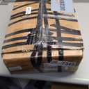 Somdot Nightstand Set of 2, Small Dresser for Bedroom with 2 Drawers, Bedside Table Night Stand End Table with Fabric Bins for Bedroom Kids Closet Dorm Guest Room, White Leather