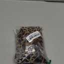 Prettywear Women Sheer Long Sleeve Tops See Through Mesh Oversized Blouses Sexy Trendy Button Down Shirts Tunic (Small, Leopard)