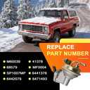 M60039 Mechanical Fuel Pump Automotive Replacement Compatible with Chevrolet, GMC Models
