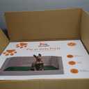 Pup en Suite Potty - Dog Toilet/Pee Pad Tray with Four Walls + Turf Patch - Indoor Potty Tray for Potty Training & Lazy Days - Easy to Build Pee Pad Holder Dog Litter Box Indoor