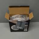 Garden Hose Metal 50FT, Stainless Steel Heavy Duty Water Hose With 10 Function Nozzle, No-Kink, Tough & Flexible, Sturdy and Lightweight, Rust Proof hose for Yard, Outdoor, RV