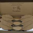 FlorisDecor 6 Stems Real Touch Creamy White Magnolia Flowers for Vases, Artificial Realistic Magnolia Large Flowers for Home Dcor