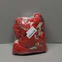 Horaldaily 8PCS Christmas Dining Chair Covers,Watercolor Red Poinsettia Stretch Removable Washable Slipcover Chair Protector for Dining Room Home Decor