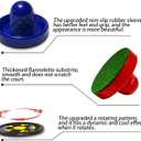 Air Hockey Pushers and Air Hockey Pucks, Non-Slip Strikers and Dynamic Pucks for Air Hockey Table Game for Adults and Kids,Replacement Accessories for Game Tables
