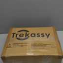 Trekassy 700lbs 40" Saucer Tree Swing for Kids Adults Outdoor with LED Lights, 2 Tree Hanging Straps-Rainbow