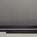 Tension Curtain Rod 43 to 162 Inches (3.6 to 13.5 ft), 1.26" Diameter Spring Adjustable Heavy Duty Long Large Curtains Pole for Windows Door Bathroom Patio Outdoor No Drilling, Black