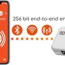 Remootio 2 WiFi and Bluetooth Smart Garage Door opener with iOS and Android App, Apple Home (HomeKit), Amazon Alexa, Google Home, SmartThings, Siri Shortcuts compatible. With sensor and power adapter.