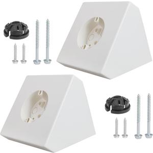 Ceiling Fan Light Fixture Mounting Box Fan Mounting Bracket FB900 Ceiling Fan Angle Mount for Cathedral Ceiling Angles of 80and Up (2Pack)