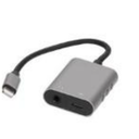 Lightning to 3.5 mm Audio Adapter and Power Converter