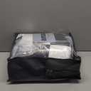 Caressma Black White Comforter Set Twin Size, Checkered Plaid Comforter Bedding Set, Fluffy Grid Plaid Comforter Home Decor for All Seasons