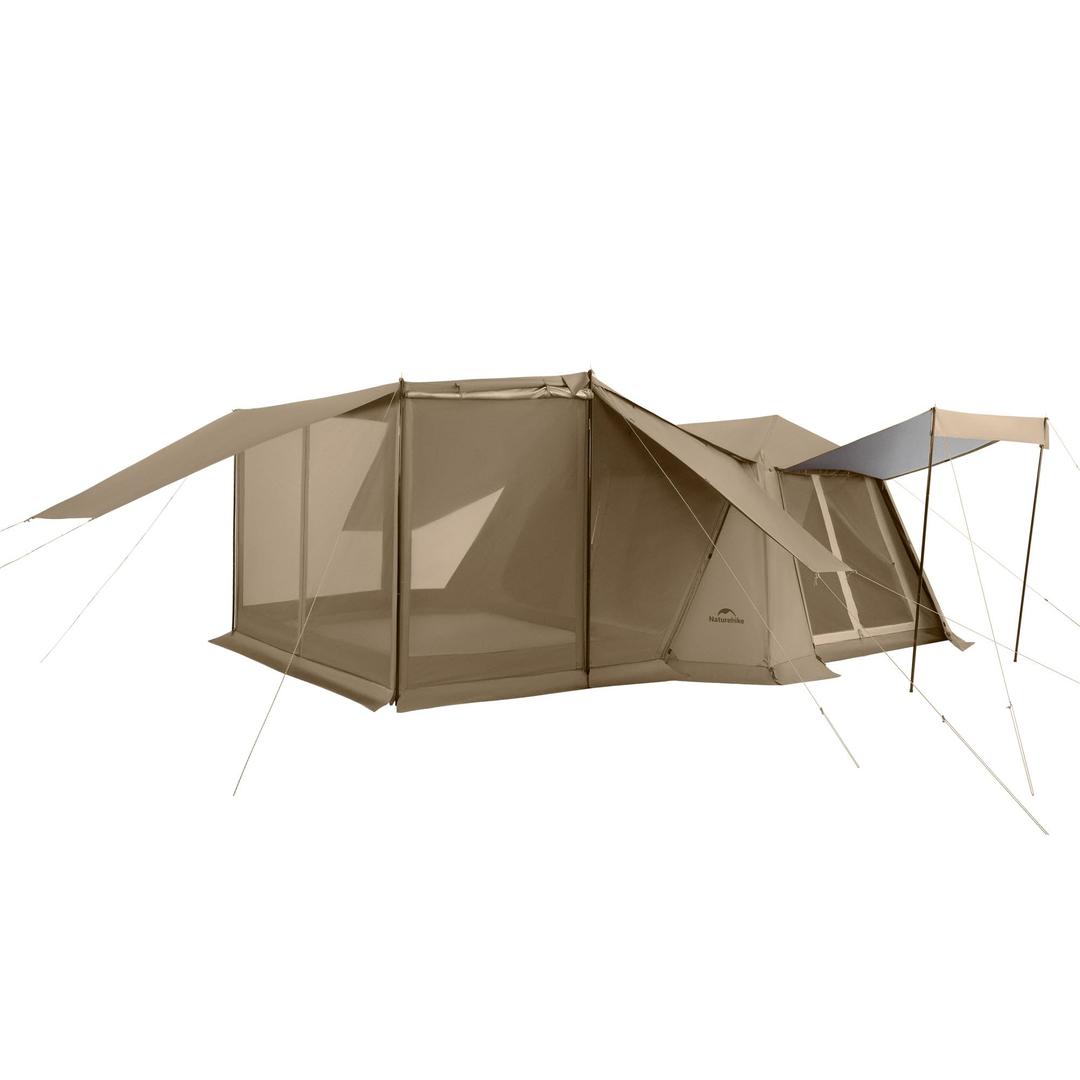 Naturehike Village Instant Tent, 48 Person Camping Tent with Full Rainfly, Waterproof Large Cabin Tents for Car Camping