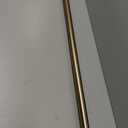 Ivilon Tension Curtain Rod - Spring Tension Rod for Windows or Shower, 36 to 54 Inch. Warm Gold
