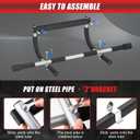 Pull Up Bar for Doorway, Portable Pull-up Bar for Strength Training, Body Fitness Workout Bar With Thickened Steel, Indoor Chin-Up Bar&Upper Body Workout Bar Fitness Trainer for Home and Gym