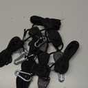 vanleno 6 Pairs 1/8 inch Adjustable Heavy Duty Rope Hanger - Reinforced Metal Internal Gears Ratchets foe Growing Light Fixtures, Loose-Proof Design, 8-ft Long & 150lbs Weight Capacity