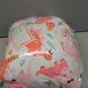 Toddler Nap Mat for Preschool 50''x30'' Sleeping Mat with Removable Pillow and Minky Blanket for Kids Ages 3-7 Roll Up Soft Sleeping Bag for Boys Girls Kindergarten Daycare Sleepover (Pink Dinosaur)