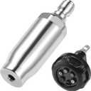 RIDGE WASHER Turbo Nozzle for Pressure Washer, Pressure Washer Nozzle, 6-in-1 Quick Changeover with 1/4'' Quick Connect