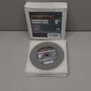 POWERTEC Bench Grinder Wheel 6 Inch 150 Grit, Aluminum Oxide Grinding Wheel for Bench Pedestal Grinder, 3/4" Thick 1/2" Arbor, Sharpening & Shaping Drill Bits, Blade, and Chisel 1PK (15520)