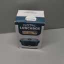 Electric Lunch Box for Men/Women 80W Heated Lunch Box for Adults, 12V 24V 110V 220V Portable Food Warmer LunchBox Lonchera Elctrica Porttil with 2 Stainless Steel Containers Christmas Gift