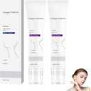 Janxyv Collagen Fullerene Neck Cream, MAGEC Collagen Cream with Collagen Peptides, 2026 New Tighten & Lift Neck Cream for Crepey Skin, Wrinkles and Tightening for Skin Types 2 Pack