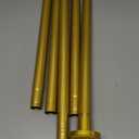 CorkLatta Gold Shower Curtain Rod 31 to 80 Inch,1 Inch Diameter Adjustable Spring Tension Stainless Steel Telescoping Rod,Easy Install,No Rust