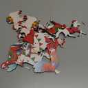 24 Pcs Wooden Farm Animal Christmas Ornaments Wooden Christmas Farmhouse Rustic Ornaments Hanging Red Truck Christmas Tree Decorations Cow Pig Rustic Christmas Decor Ornaments for Xmas Trees Crafts