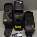 Under Desk Elliptical Machine, Electric Elliptical Leg Exerciser for Seniors with 12 Adjustable, Portable Quiet Elliptical Exercise Machine, Seated Pedal Exerciser with Remote Control (Orange)