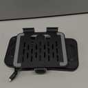 6 in 1 Wireless Charger for Apple Multiple Devices, Charging Station with Clock &7 Color Ambient Light, Foldable Rotate Stand for iPad, for iPhone17/16/15, Support for Apple Watch11/10 For AirPods4 (Ink)