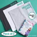 Belly Bands - Available in 8 Sizes and 7 Colors. Maternity & Postpartum Shirt Extender 3 Packs for All Stages of Pregnancy (XXL)