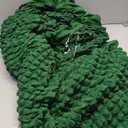 Qubjus Stretch Sofa Slipcover Couch Sofa Covers Washable Sofa Bed Cover Easy Fit Furniture Protector with Elastic Bottom and Skirt (Dark Green, Large)