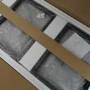 Amazon.com: IBF Modern Black Coffee Table, Minimalist Industrial Wooden Center Table, Simple Farmhouse Rectangle Living Room Table, Wood and Metal Cocktail Coffee Table for Home Bedroom Office, Black Oak, 47 Inch : Home & Kitchen