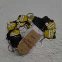 CiciBear 60 Pack Bee Party Decorations - 20 Honeypot Keychains, Tags & Gift Bags for Baby Showers, Kids Birthdays & Queen Bee Parties