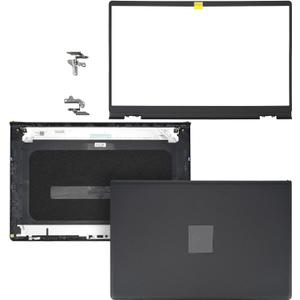 Replacement LCD Back Cover Top Case Lid Front Bezel with Hinges for Dell inspiron 15 3510 3511 3515 3520 3525 Series Laptop 0WPN8 09WC73 AP3LE000901