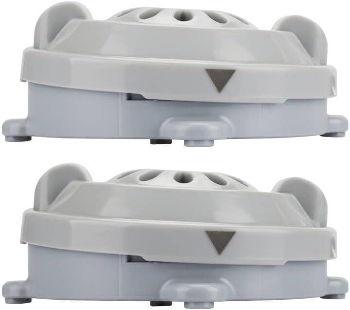 Ximoon Pipeless Magnetic Jet Head BF-004 Replacement for LURACO Jet Motor Pedicure SPA Chair Part - Contains Propeller and Cover (2 Pack)
