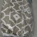 Ironing Board Cover and Pad 15"x54" Extra Thick Natural Cotton, Scorch and Stain Resistant Padding, Standard Size Iron Board Cover with Fasteners Heavy Duty Elastic Edge, Heatproof Geometric