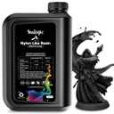 Inslogic Nylon 3D Printer Resin Black, 2KG Strong Tough Durable Nylon Like 3D Resin, High Compatible for LCD DLP SLA Resin 3D Printers, 395-405nm UV Light Curing 3D Printing Liquid Photopolymer Resin