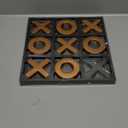 Classic Tic Tac Toe Game, Strategy and Fun Games for Kids, Tabletop Board Games, Party Favours for KidsGolden Tic-Tac-Toe Board Temperament Home Dcor,Gold